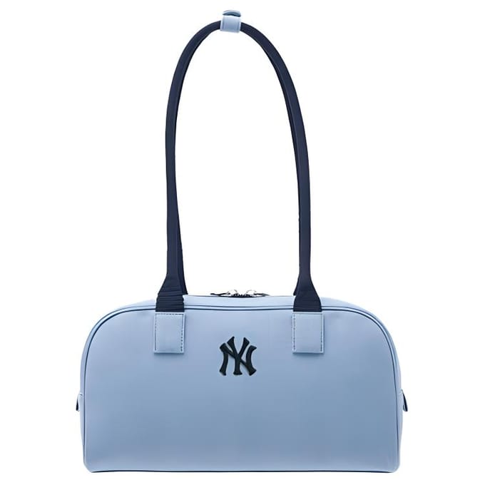 MLB Mode Trend Ritssluiting Polyester Tote Schoudertas Unisex tassen Indigo 3ABQL054N-50INS Indigo gray
