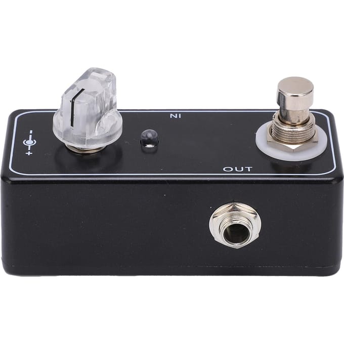 Pédale d'Effet Guitare Métal Booster Effector avec True Bypass Accessoires d'Accordage d'Instrument gray