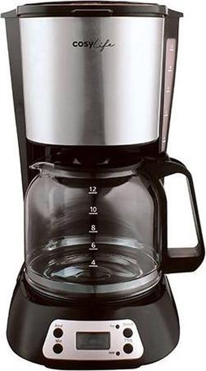 Cosylife CL-PRG27 - Koffiezetapparaat - Zwart