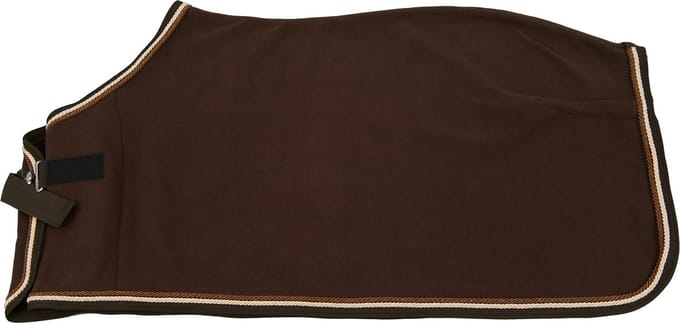 MHS Paardendeken Showfleece Deken bruin 125 cm