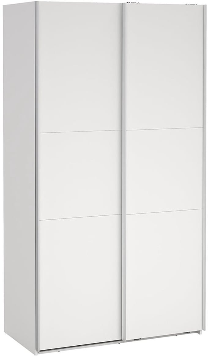 Como schuifdeurkast 2 deuren 120x220cm wit.