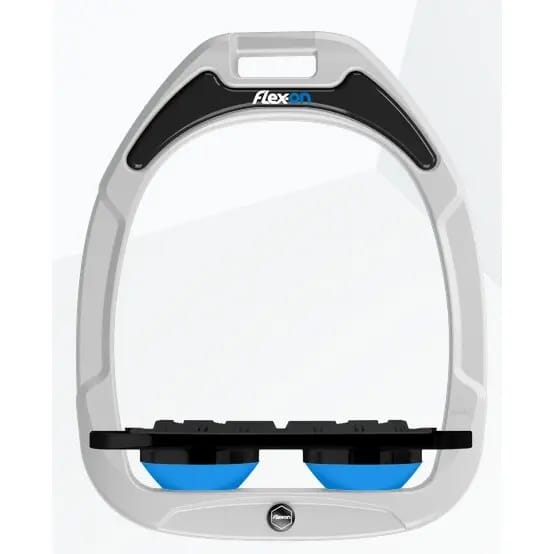 Platte Grip Beugels Wit/Zwart/Blauw Flex-On Green Composite