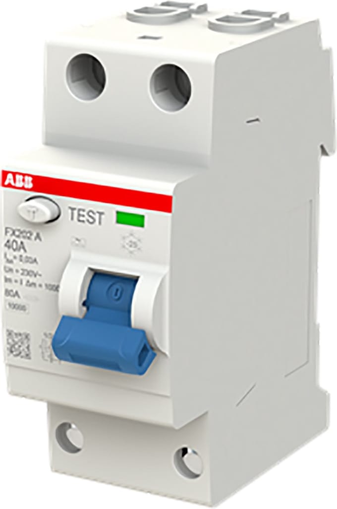 ABB FX202 A-40A Aardlek Schakelaar 2P 30mA - 2CSF202165R1400 - E3ZUM