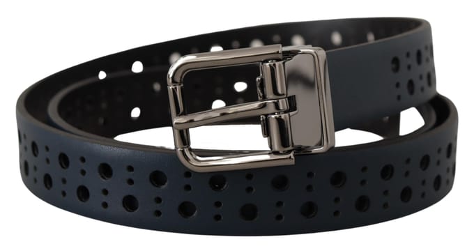 Perforated Leren Riem