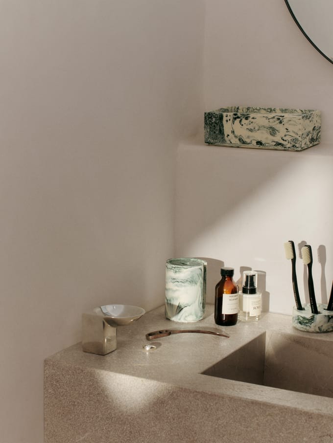 Ferm Living Santany schaal - aluminium - Ø 9,5 cm