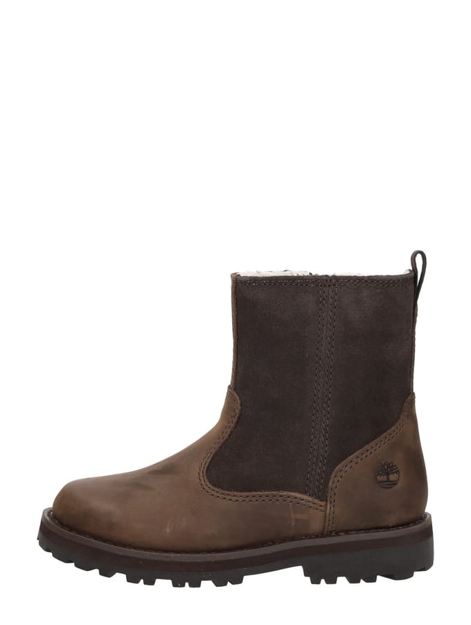 Timberland Courma Kid Warm Lined Boot Enkellaarsjes - Donkerbruin - Maat 26