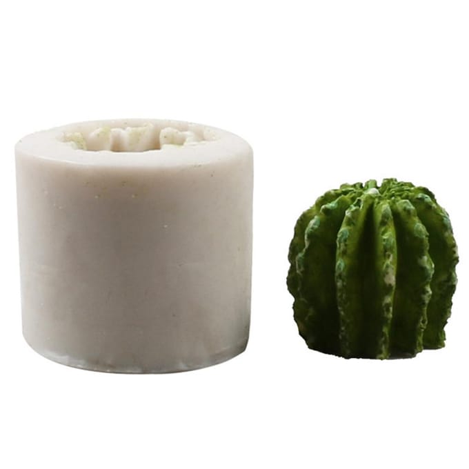 Petit Gâteau Cactus Cuisson Cookie Chocolat Pâte à Sucre Bougie Savon Moule en Silicone Ustensile de Cuisson gray