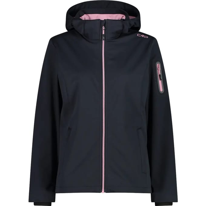 Cmp Light 39a5016 Softshelljack Zwart 3XL Vrouw