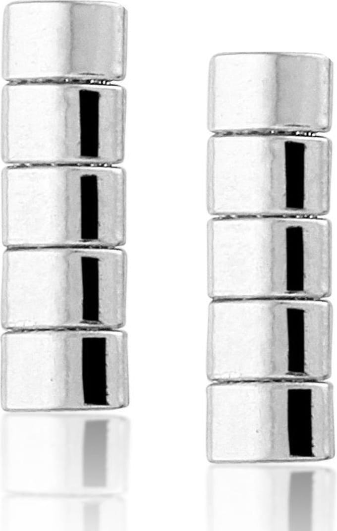 Montebello Oorbellen Blomme - 316L Staal - Staafje - 4x13mm