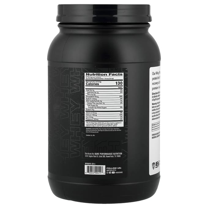 BPN, Protéine de Whey, Brioche à la cannelle, 2 lb 0,5 oz (921 g)