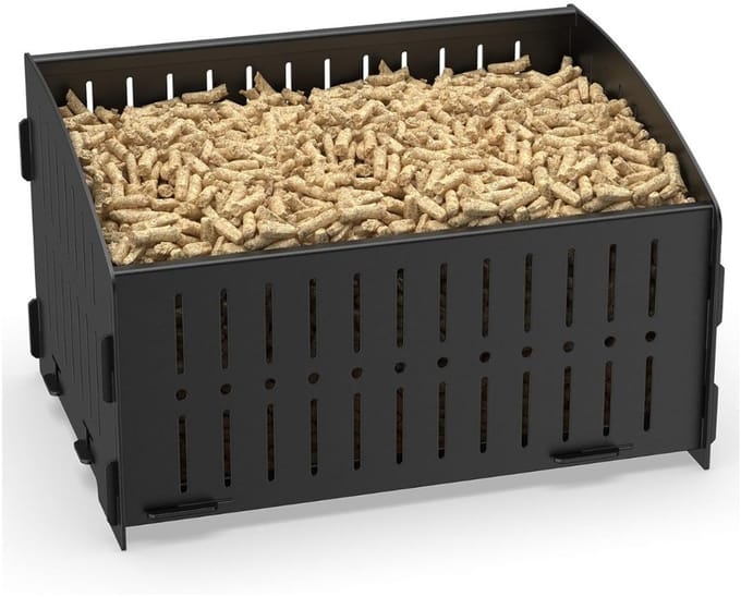 Pelletkorf voor Houtkachel - Pelletemmer - Pelletbox
