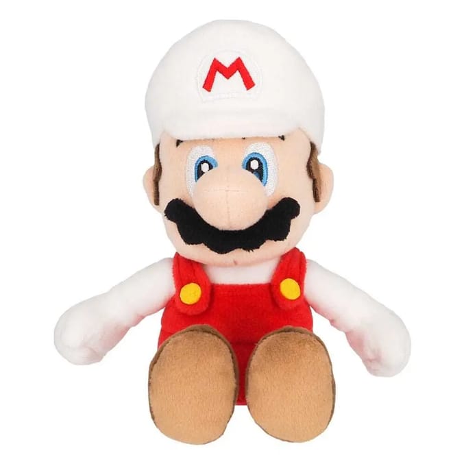Nintendo Together+ Super Mario - Knuffel - Super Mario Fire - Pluche - 24cm