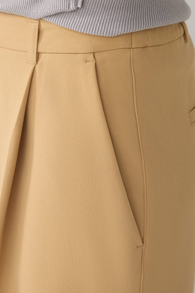Summum Woman Trousers Uni Soft Camel Größe: 46 | Stoffhosen Outlet | Damen | Braun