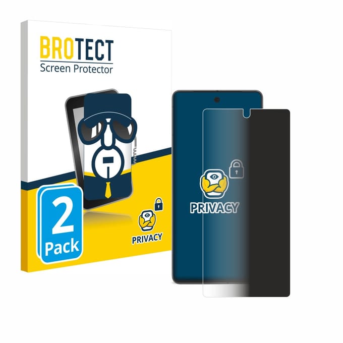 BROTECT - privacy screenprotector voor Google Pixel 7 - Folie Beschermfolie Blauwlichtfilter 2 Stuks
