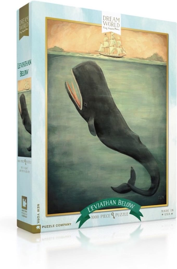 New York Puzzle Company Puzzel Leviathan Below - 500 stukjes