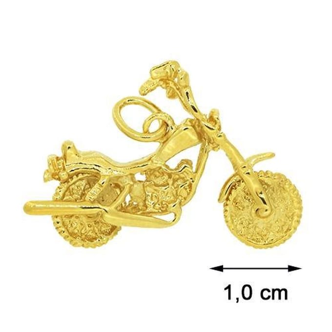 Blinx Jewels Vergulden Hanger Motorfiets Lowrider