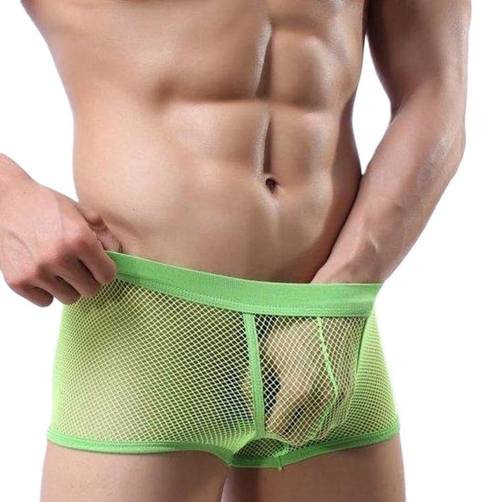 Sexy Boxershort - Groen - Maat S/M