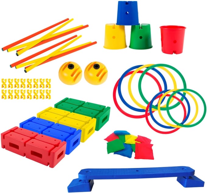 Spordas motoriek speelgoed Multipurpose Motor Skill Starter Set.
