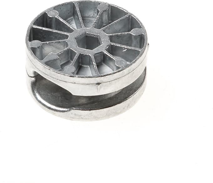 Verbindersysteem, Häfele Maxifix, houtdikte vanaf 24 mmmaat A: 9,5 mm, boordiepte: 17 mm, blank