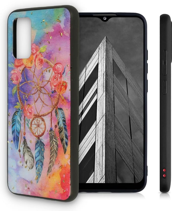 HB Hoesje Geschikt voor Samsung Galaxy A72 - Dromenvanger Print - Siliconen Back Cover