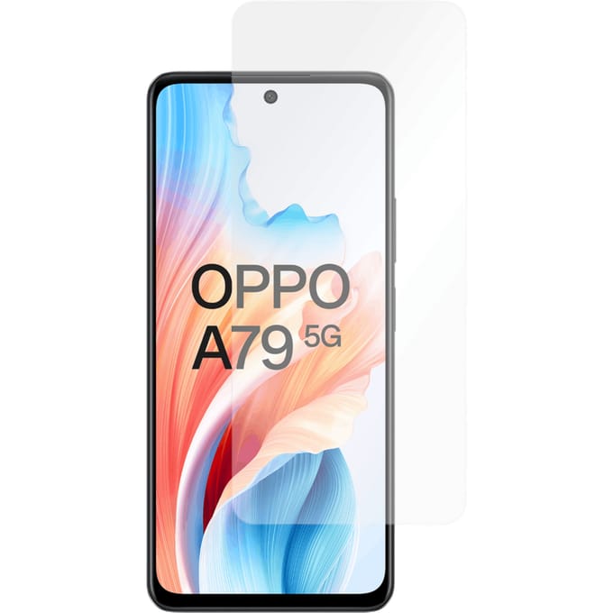 Just in Case OPPO A79 Glazen Screenprotector Transparant