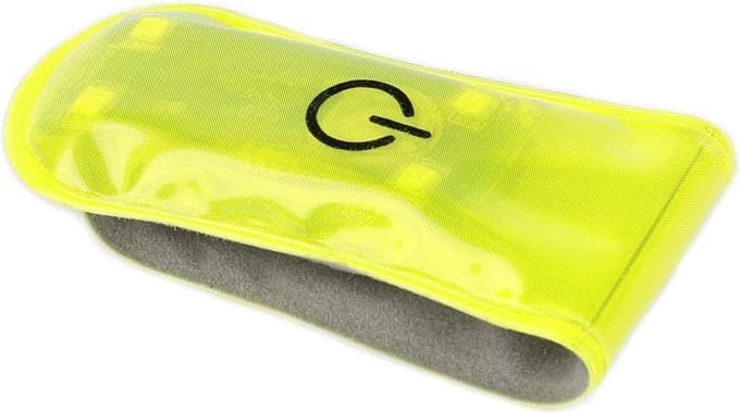 Ikzi Light Veiligheidsclip Duo Quatre Led Geel 2 Stuks