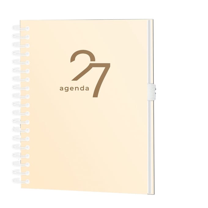 Huurdies® - Schoolagenda 26/27 - A5 - Beige