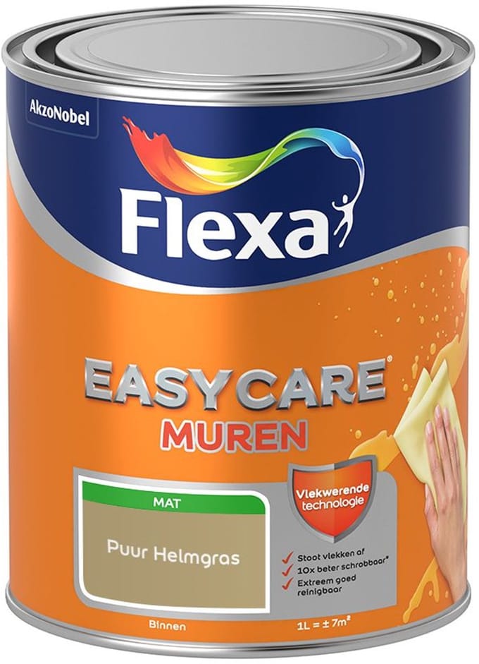 Flexa - Easycare Muren - Puur Helmgras - Mengverf - 1 L