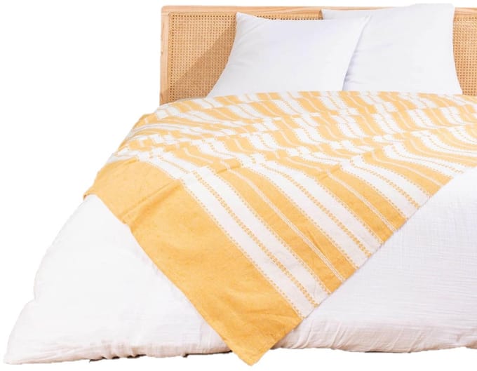 douceur d'intérieur, Sprei (220 x 240 cm) Abby Curry, katoen en polyester jacquard