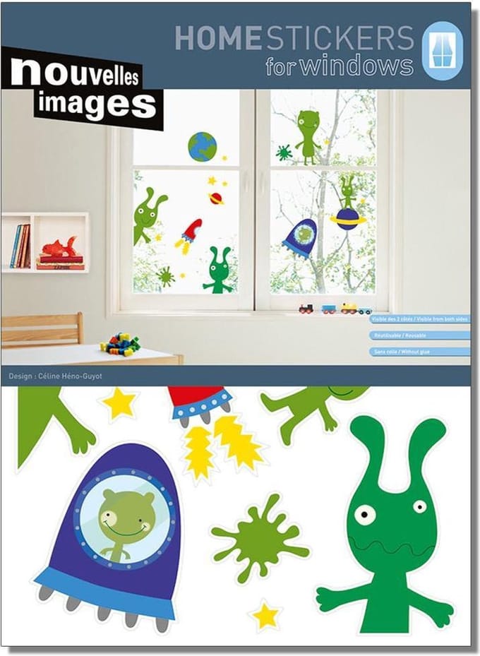 Nouvelles Images raamsticker The Martians