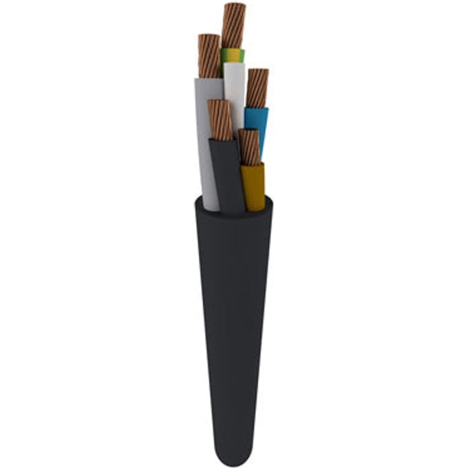 TKF Industriële Neopreen Kabel H07RN-F 5G4 Eca - 187696 [2 Meters]