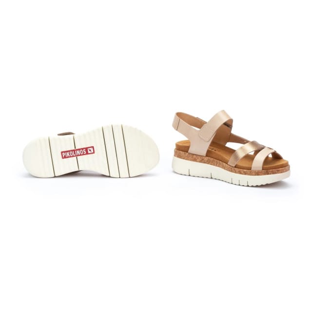 Pikolinos Palma - dames sandaal - Beige - maat 41 (EU) 8 (UK)