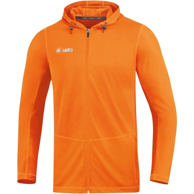Jako Run 2.0 Jas Met Kap Kinderen - Fluo Oranje | Maat: 152