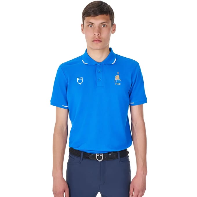 Trainingspoloshirt Equestro X Fise