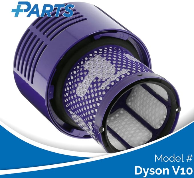 Dyson V10 Filter (Plus.Parts® alternatief voor 969082-01)