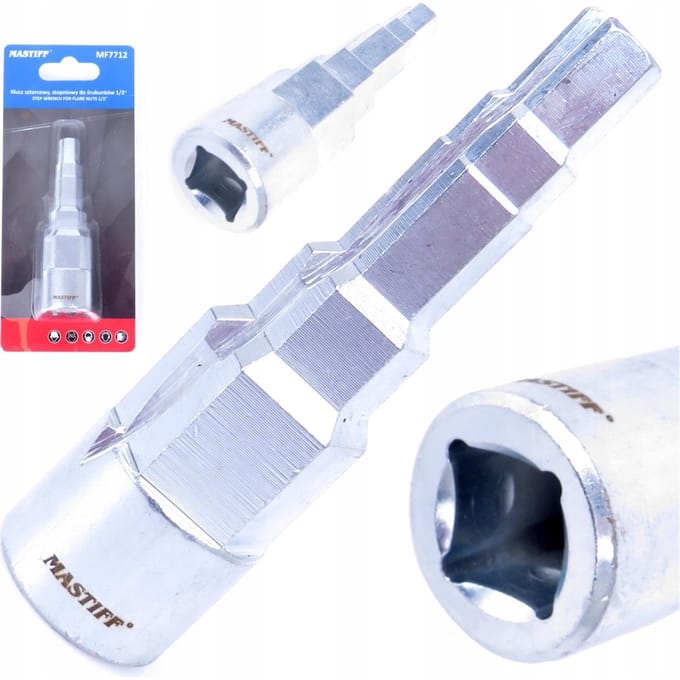 Falon Tech - Ratelsleutel 1/2 inch - Chroom-Vanadium - Hydraulisch en Montage