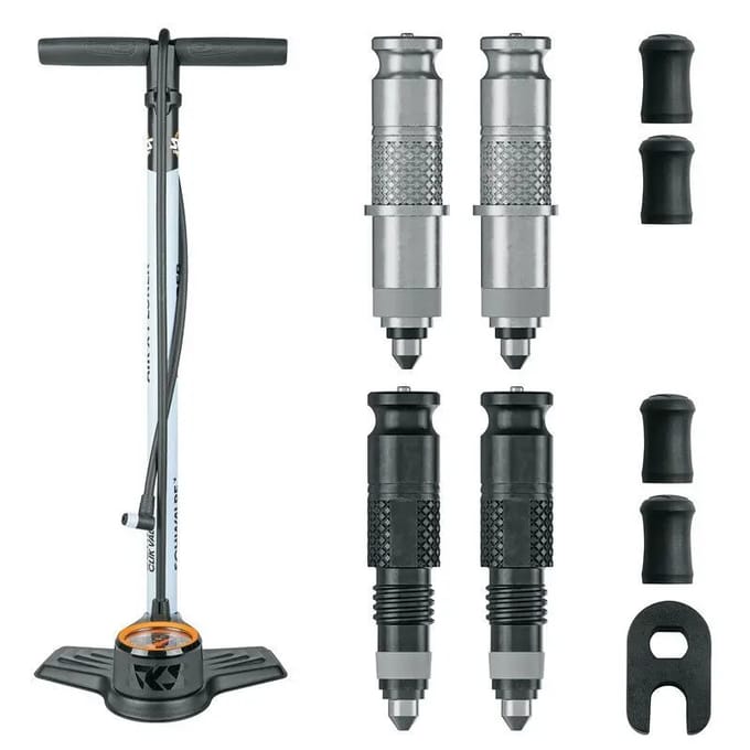 Werkplaatspomp met klep SKS Air X-Plorer Schwalbe Clik