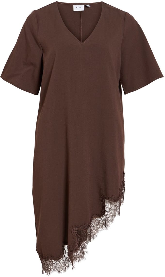 VILA maxi-jurk VIALICJA Asymmetrisch