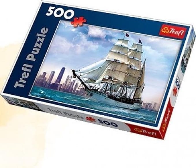 Trefl Sailing Near Chicago Legpuzzel - 500 stukjes - Vanaf 10 jaar