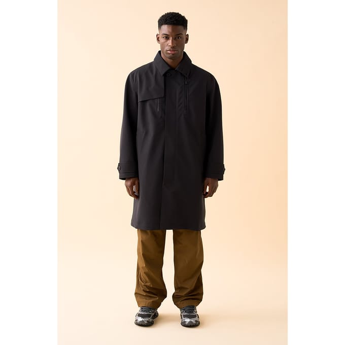 Mizuno Unisex Sl Tech Trench Coat Black Größe: L | Trench Coats Outlet | Unisex | Schwarz