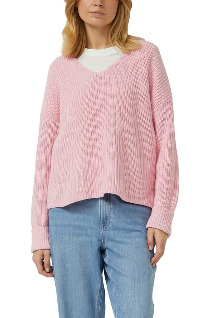 s.Oliver Pullovers Pink Größe: 44 | Pullover Outlet | Damen | Rosa