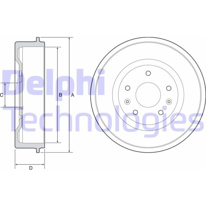 Remtrommel DELPHI BF513