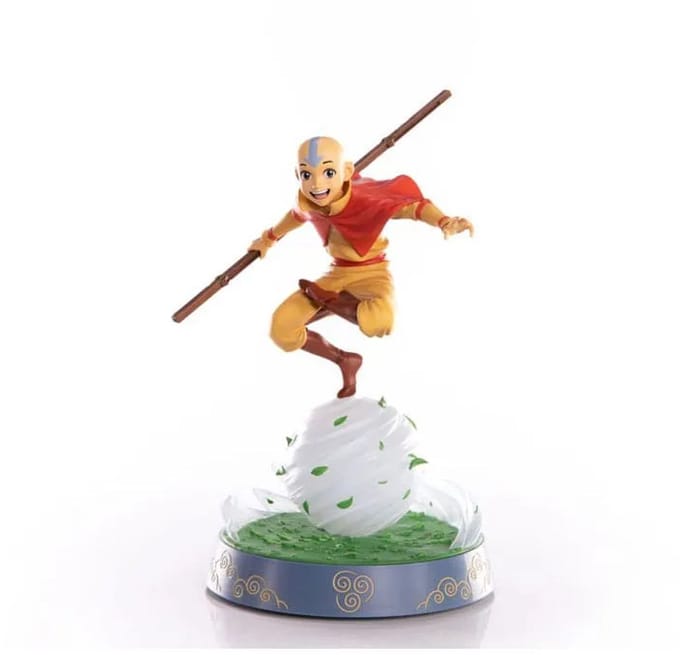 First 4 Figures - Avatar The Last Airbender PVC Statue: Aang (Standard Edition) - Figuur