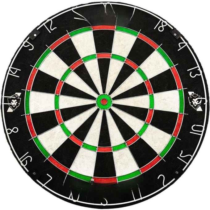 KAD® Dartborden - Dartbord - Dartbord Ring - Zwart - ‎46cm x 46cm x 5cm