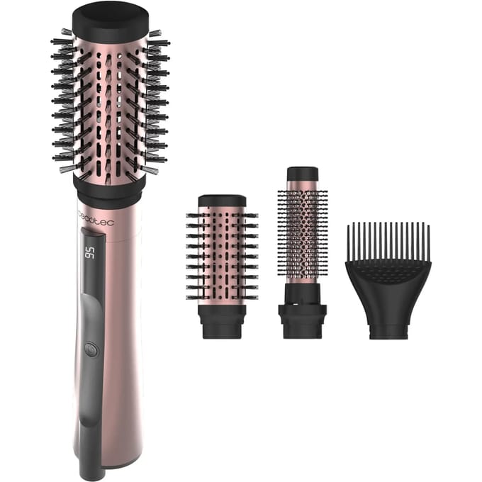 Stijltang - CECOTEC - CeramicCare 3-in-1 AirBrush - Keramische coating - 1200 W
