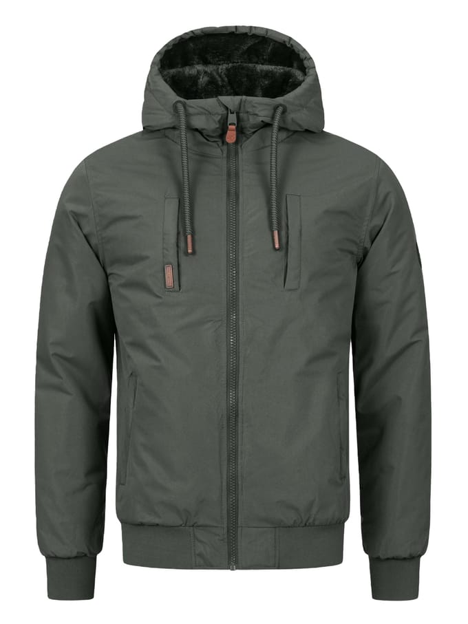 Alessandro Salvarini heren winterjas AS-320 met teddyvoering & capuchon – warm & stoer