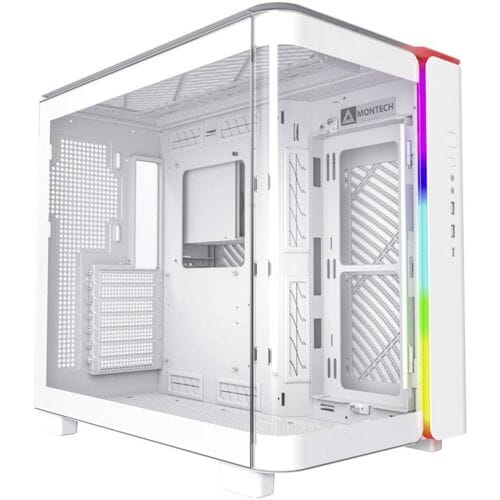 Montech King 95 Wit - Midtowermodel - ATX - 8 x 2.5", 5 x 3.5" - wit