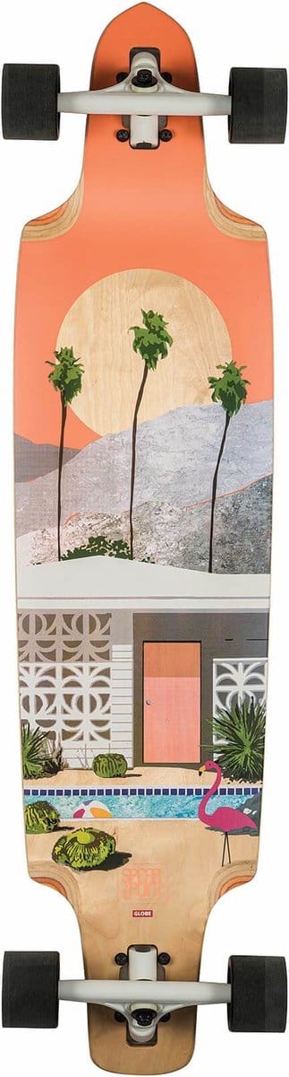 GLOBE Longboard Spearpoint Motel Black
