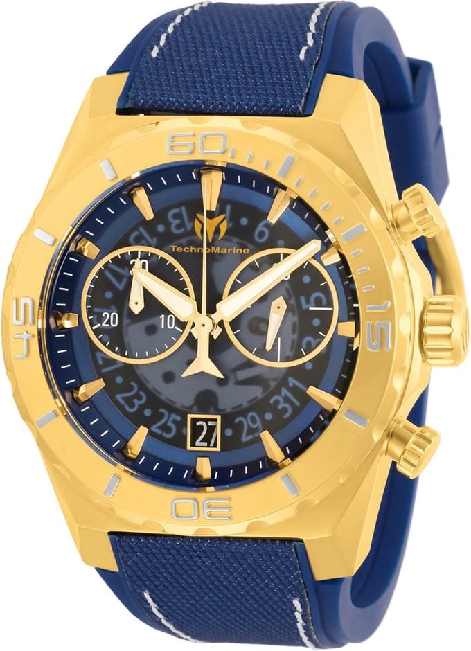 TechnoMarine Reef TM-519009 Heren Quartz Horloge - 48 mm