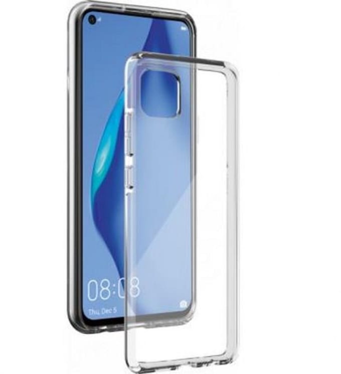 Bigben Connected, Hoesje geschikt voor Huawei P40 Lite - Flexibel TPU, Transparant